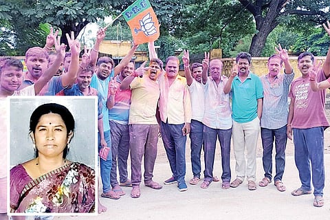 06092021 Kustagi by election bjp win