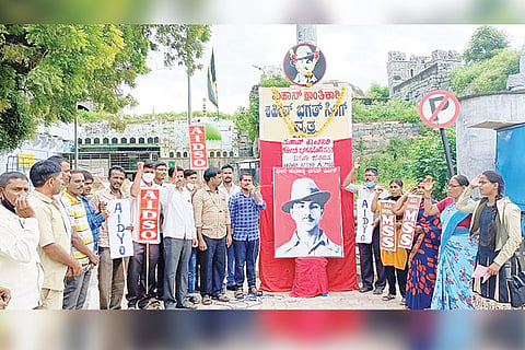 28092021 Raichur Bhagat singh birthday
