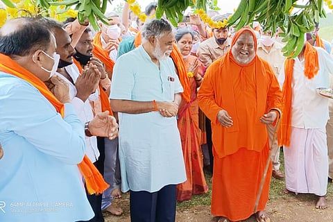 B C N and Rangapur Shree in Shivara Function, 12,TPT-1 (3)