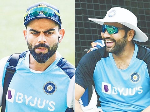 ROHIT SHARMA AND VIRAT KOHLI FOR WEB