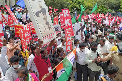 famers protest