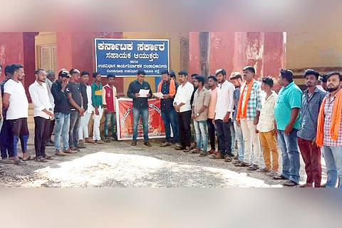 27102021 Lingasugur Sriramsene protest