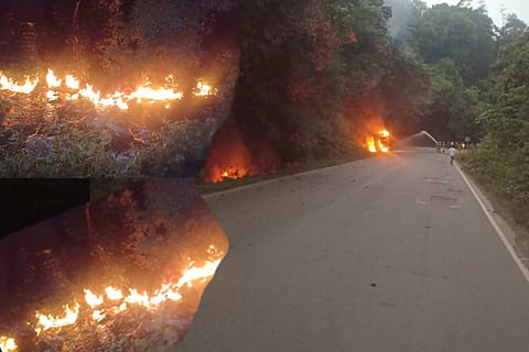Chemical tanker blast
