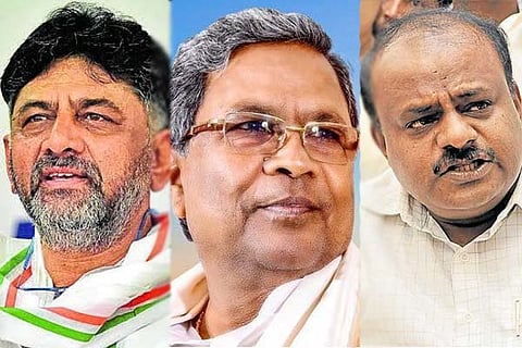 HDK DKS Siddaramaiah