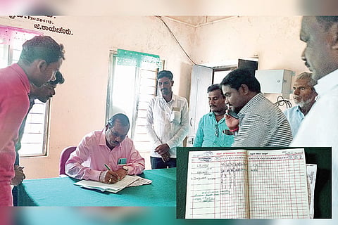 171121 Gabburu Nadakacheri Visit Tahasildar