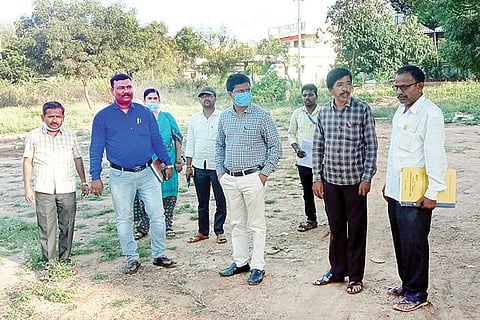 181121 Kottu Mini Vidhanasoudha Place Inspection