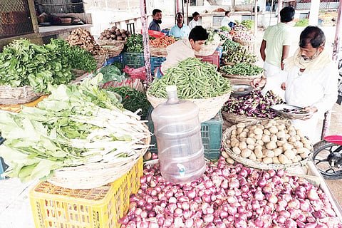 Mudgal Vegitable market