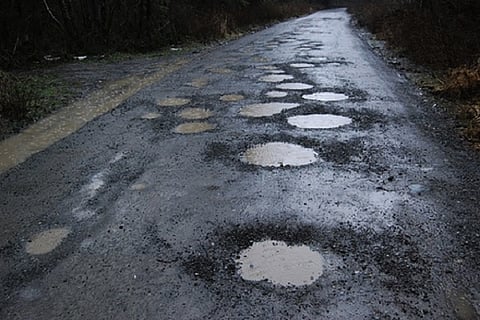 potholes