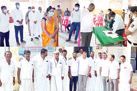 101221 Sindhanuru MLC Election Voting