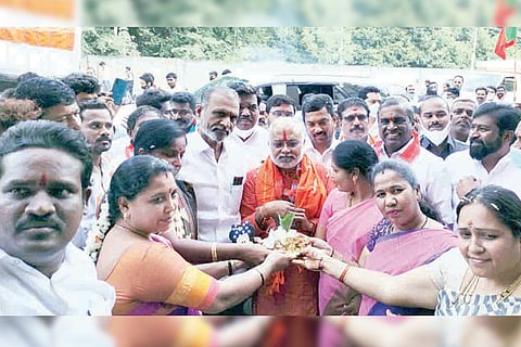 141221 MLC Election Result YM Satish Win