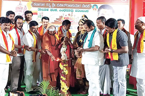 191221 Sindhanuru Kannaḍam'mana utsava