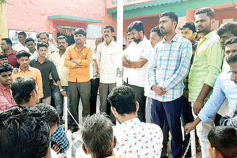 241221 Tavaragera BJP Protest