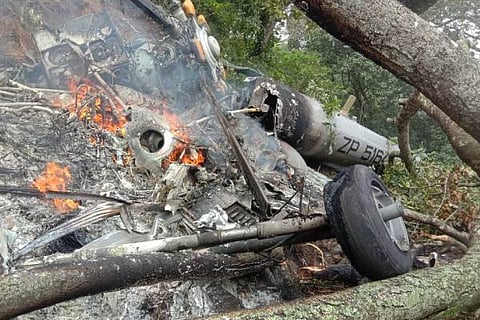 CDS Bipin Rawat on board crashes in Ooty