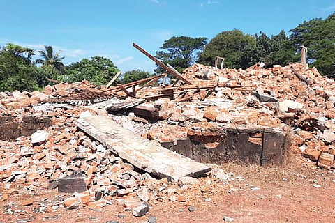 Nellikatte School demolished
