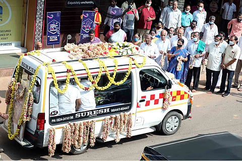 Urimajalu ram bhat funeral