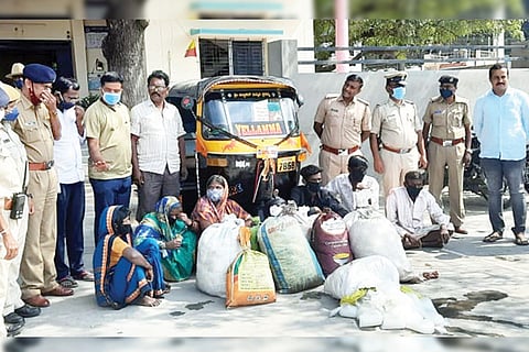 130122 Raichur Illigel Hooch Seized