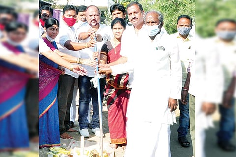 200122 Siraguppa Bhoomipooja