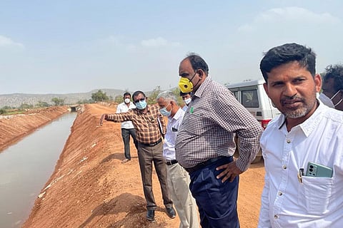 28012022 Devadurga Canal water stop