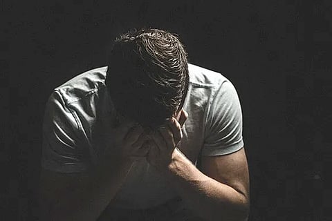 boy crying