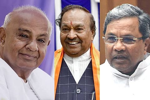 devegowda eshwarappa siddaramaiah