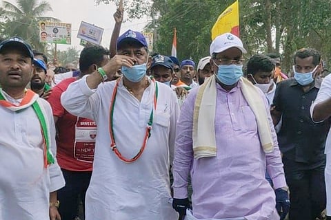 mekedatu padayatre