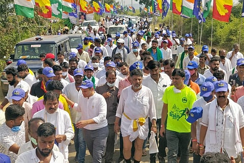 mekedatu padayatre