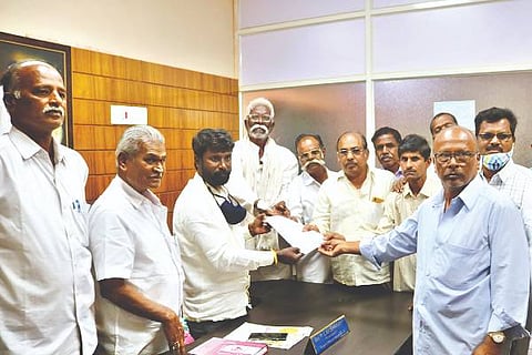 molakalmuru Road wide Oppose Highway