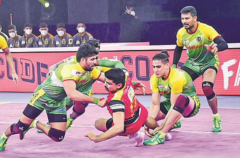 pro kabaddi bulls match for web