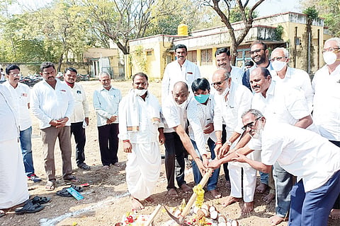 030222 Sindhanuru MLA Bhoomi pooja