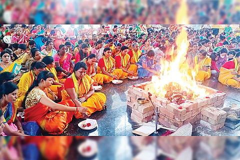 040222 Raichur Vasavi Homa