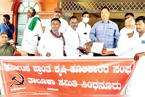 160222 Sindhanuru Krushi Labours Association Appeal