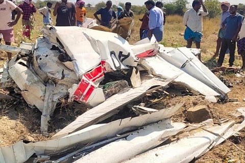Aircraft Crash Nalgonda