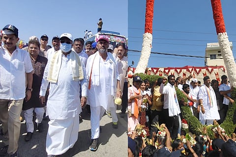 mekedatu padayatre