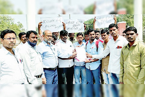 140322 Raichur Outsourcing Employees Union Request