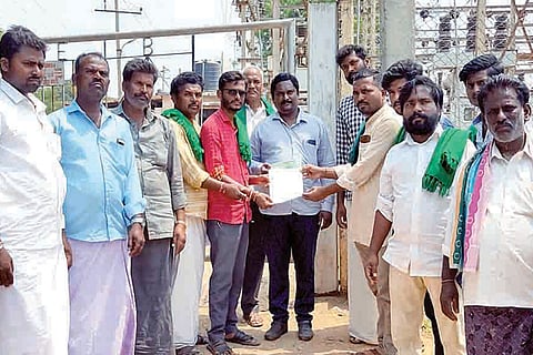220322 Kampli Karnataka Farmers Union Appeal KEB