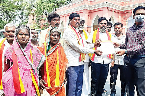 220322 Karnataka Jana Sene Protest