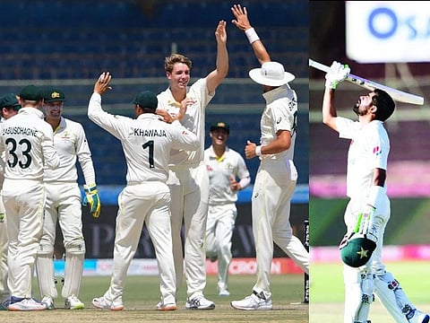 aus vs pak web
