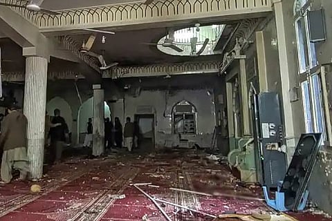 mosque blast during Friday congregation in northwest Pakistan