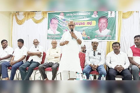 110422 Sindhanuru Preparatory Meeting of Janata Jaladhare Program