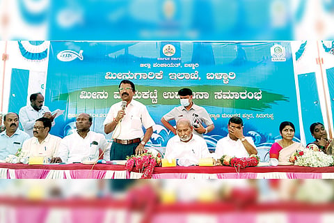 180422 Inauguration of Fish Market at Siruguppa