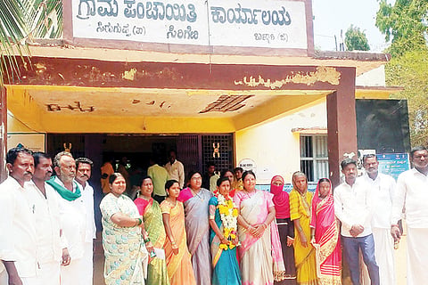 180422 Sirigeri Gramapanchayat President Selcection