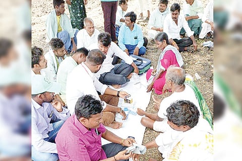 260422 Health checks for Nandihala village workers