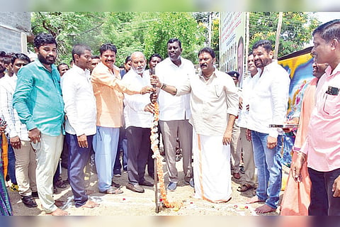 060522 Koppal Anand Singh Bhoomi Pooja