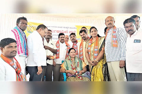 28052022 Kustagi Bjp meeting
