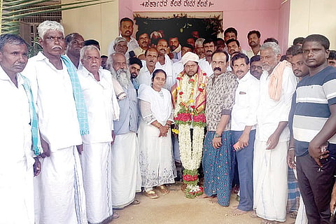 300522 Bagali GP President BB Nagaraj Selection