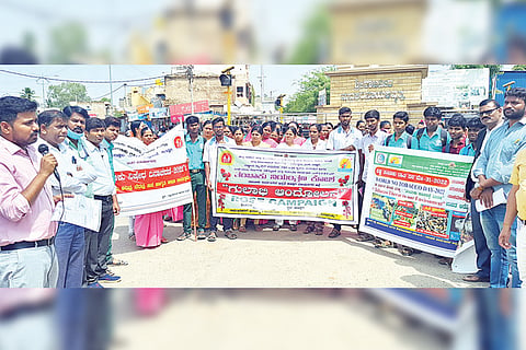310522 Kudligi World Tobacco Free Day