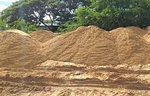 sand