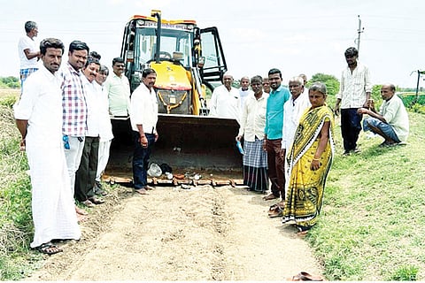 030622 Muttala Kadralli Link Road Work