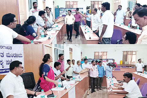 090622 Gangavati General Meeting Quarrel