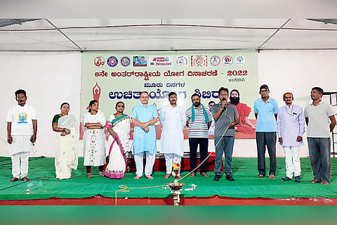19062022 Sindhanoor Yoga camp